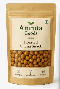 Crispy Roasted Salted Chana (Snack)