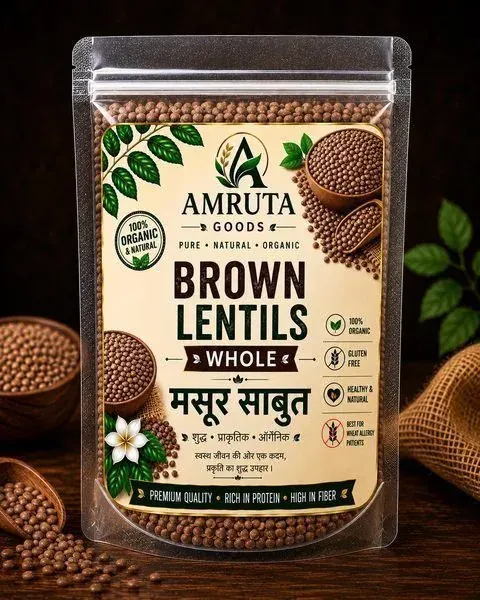 Sabut Masoor (Brown/Whole Masoor)
