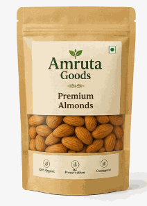 California Premium Whole Almonds (Badam Giri)