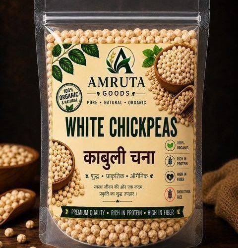 Kabuli Chana (Premium White Chickpeas)