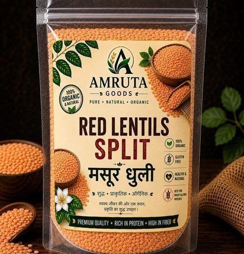 Masoor Split (Red Split Lentils / Dhuli Masoor)