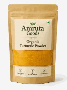 Organic Lakadong Turmeric Powder (High Curcumin)