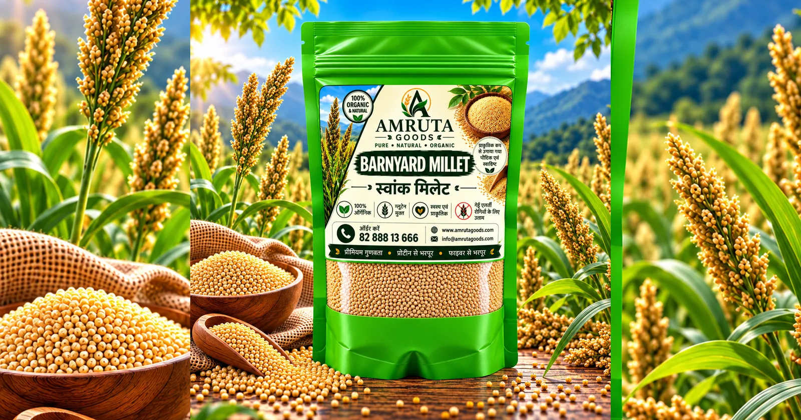 Amruta Goods Swank Barnyard Millet