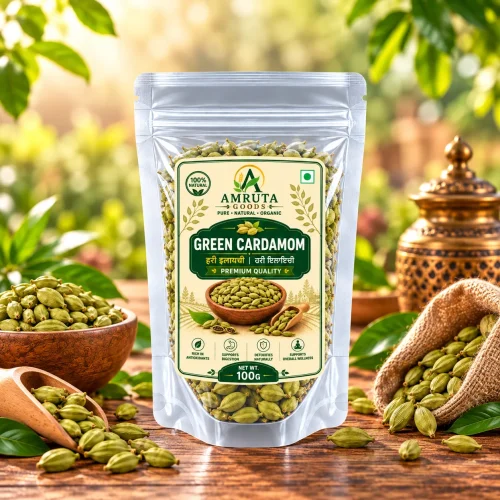 Amruta Goods Green Cardamom Hari Elaichi