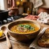 Nutritious & Comforting Red Masoor Dal Soup